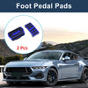 Ford Mustang Mach-E (2021-2025) Blue 2 x Foot Accelerator Pedal Covers