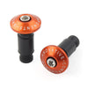 Dirt Bike Orange Motorcycle 7/8" Handlebar End Cap Grip Plug