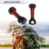 Motorcycle Slider Frame 0.87-1.1" Aluminum Alloy Plastic 2 x Pcs Red