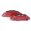 Universal Car - Large & Medium Red 4 x 3D Metal Brake Caliper Covers