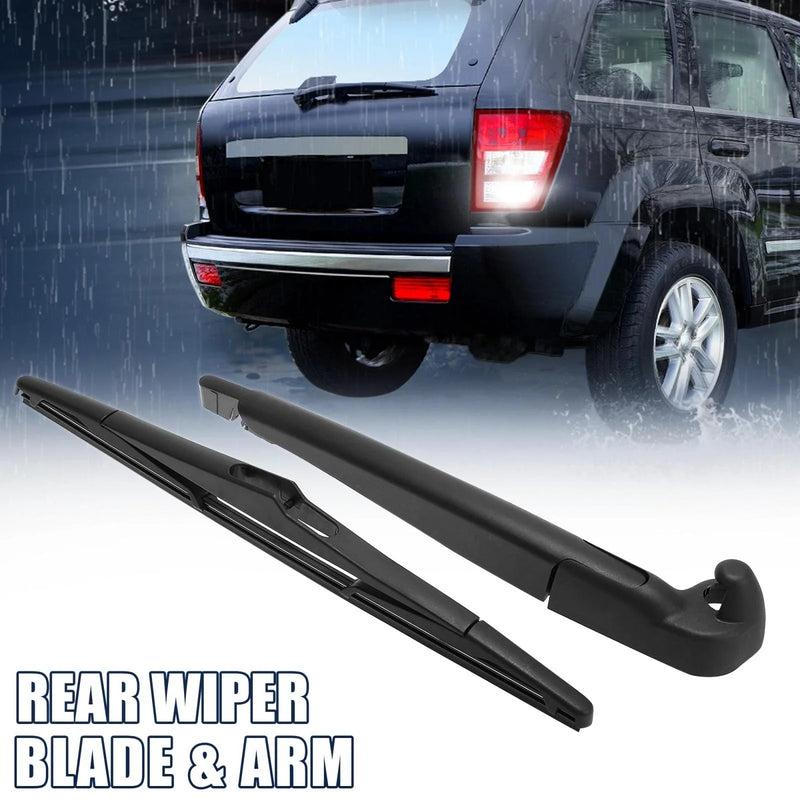Jeep Wrangler 338mm 13" Rear Window Wiper Blade Arm Set (2007-2018)