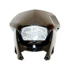 PIT Trail Dirt Motorcycle Bike BLACK Headlight Lamp & Strip