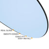BMW 135i Heated Rearview Right Mirror Glass with Backing Plate (2008-2013)