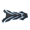 Blue Motorcycle Fuel Tank Pad Cover Guard Protector Decal Grip