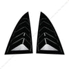 Tesla Model 3 Gloss Black Rear Window Louver Shutter Cover Trim