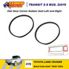 Glass Seal Rubber Rear Corner Fits Toyota Land Cruiser FJ45 BJ47 Pickup 1976-80