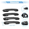 Ford Explorer (2020-2022) Carbon Fiber 4 x Door Handle Trim Covers