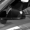 Tesla Model Y 2021-24 LHD Real Carbon Fiber Stick-on Side Mirror Caps Cover