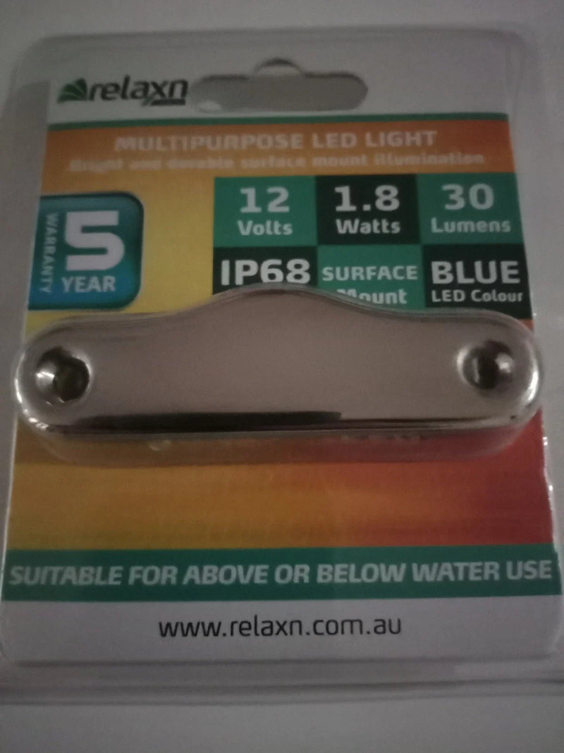 Waterproof IP68 Multi-Purpose Blue LED 12V Underwater/Courtesy Light