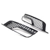 Audi A3 Quattro Sedan Front Fog Light Grilles Covers (2013-2016)