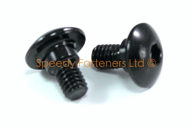 Motorcycle Bolt / 10x m6 x 12mm +4mm Shoulder / Fairing Bolts
