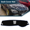 BMW 5 Series F10 F11 Sun Pad Black Blue Dash Cover Mat (2010 - 2016)