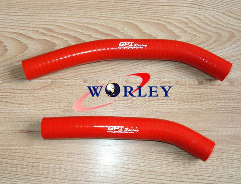 SUZUKI LTR450 Aluminum Radiator + RED Silicone Hose (2006-2009)