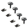 Harley FLHT, FLHTCU 4 x Saddlebag Lock Mounting Bolts