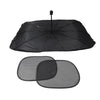 Car Windshield Silver Front Window Sun Shade Visor Cover (Fits Most Cars)