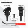 Jeep Grand with 2M Hose Front Windshield Washer Nozzle Kit