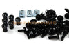 Honda CBR1100XX Alluminio Nero carenatura Bullone parabrezza (1999–2007)