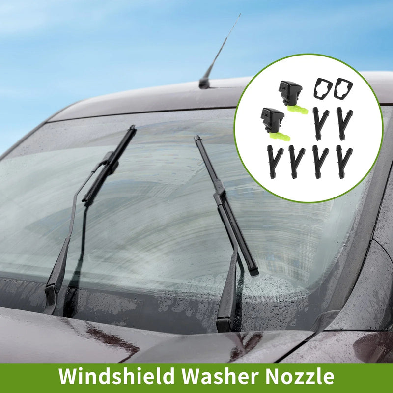 Toyota Windshield Washer Nozzle w/ Hose Connector