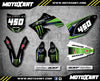 KXF 450 2009-2011 - SURGE Style Custom Decals Full Graphics Kit