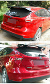 Ford Focus Hatchback Black ABS Rear Spoiler Wing (2011-2018)
