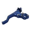 Universal Motorcycle - Performance Cable Pull, Blue Stunt Clutch Lever 7/8"