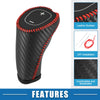 Chevy Equinox Malibu Black Red Stitches Gear Shifting Knob Cover Trim