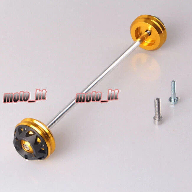 Yamaha T-MAX 530 Gold Front Rear Wheel Axle Slider Fork Protector (2008-2013)