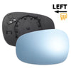 BMW 3 Series Left Side Blue Heated Mirror Glass (2007-2013)