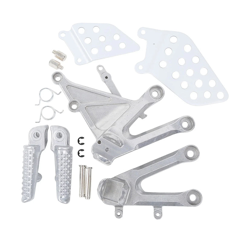 Honda CBR1000RR Silver Footrests Bracket (2004-2007)