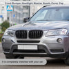 BMW X3 Red Front Left Bumper Headlight Washer Nozzle Cover Cap
