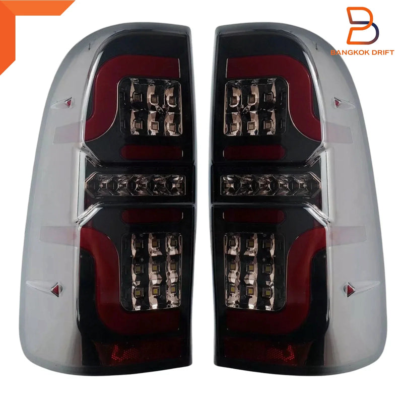 Toyota Hilux Ute Vigo LED Smoke Black Tail Light (2005-2014)