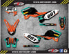 KTM EXC Custom Graphics Full Sticker Kit 2008-2011