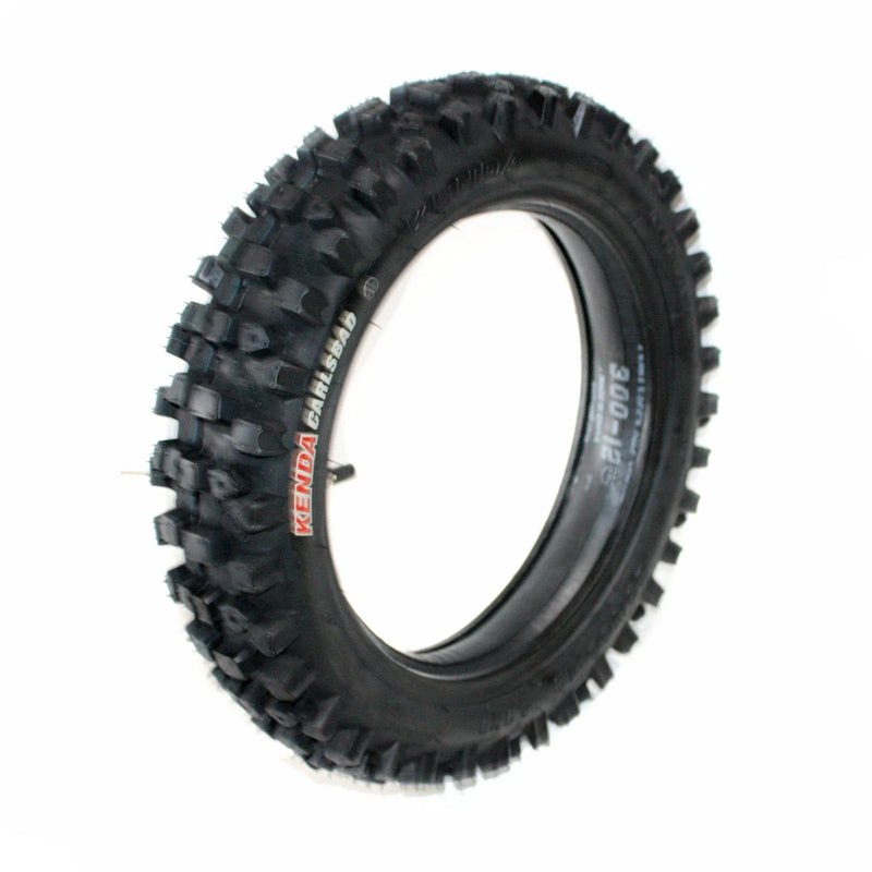 Kenda Carsbad PIT PRO Dirt Bike 14" Front & 12" Rear Tyres + Tubes