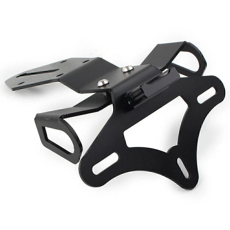 KAWASAKI ZX-10R Black Steel Fender Eliminator License Plate Holder (16-20)