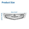 Acura TSX Chrome Silver-Tone Grille Front Upper Bumper (2009)