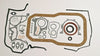 MR2 Rev2 Celica ST185 Turbo 3SGTE Pan Block Bottom End Sump Gasket Set
