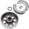Honda Fourtrax 300 Rear Brake Drum Hub Shoes Kit (1988–2000)