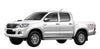 Toyota Hilux Fender Flare Bumper Clips (2005-2014)
