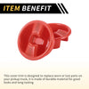 Jeep Wrangler JK (2007-2017) Red Roof Top Mounting Knob Screw Cover