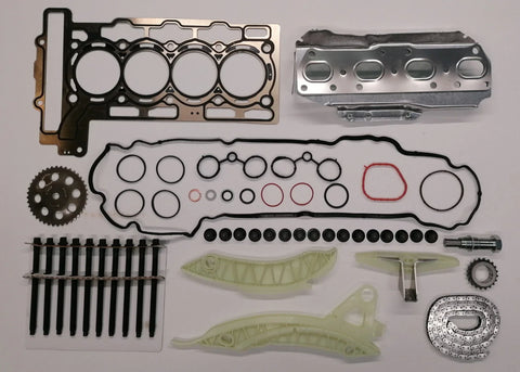 DS3 / DS4 / DS5 C4 / C5 1.6 Turbo EP6 Timing Chain Head Gasket Set Bolts 2 x