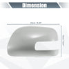 Toyota Camry Left Side Car Mirror Cover Caps Gray (2006–2011)