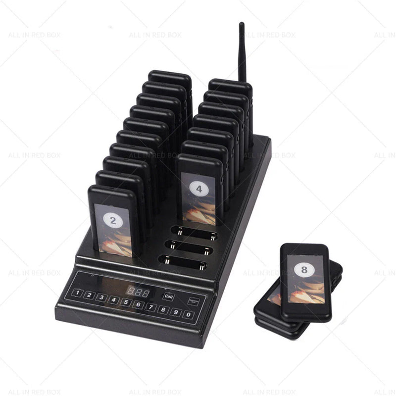 Restaurant - 20 Coasters Wireless Guest Call Pager System