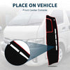 TOYOTA HIACE Dashboard Dash Cover Mat with Sticker Black Red (2004–2024)