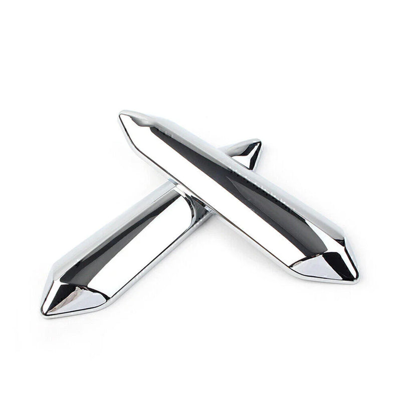 Honda Goldwing GL1800 Chrome Windshield Strut Covers (2018-2023)