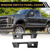 Ford F-150 Rear Door Window Switch Panel Cover Trim (2021-2024)