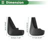 Ford Mondeo 2.5 (2003-2007) with Mount Accessories Mud Flaps Splash Guards