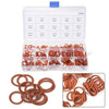 Flanges O Ring 225pcs Red Silicone Assortment