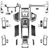 Land Rover Discovery Sport 15-19 Carbon Fiber Interior Full Set Fashion Trim