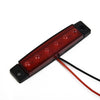 RV Stop 2x Mount Safe Trailer Light Tail Brake Lamp 8.3in DC Sealed RV Turn
