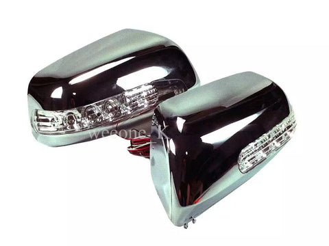 Mazda BT50 L.E.D Chrome Mirror Covers (2009-2011)